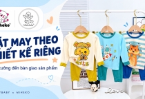Quy trình đặt may quần áo trẻ em theo thiết kế riêng từ A đến Z